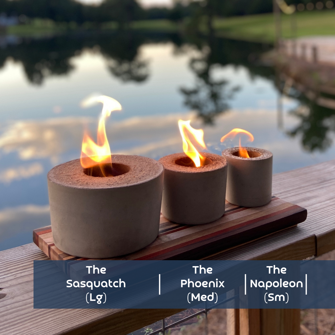 Happy Birthday: Sasquatch fire pot set + greeting card