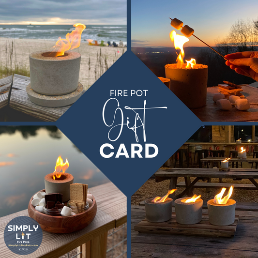 *Simply Lit Fire Pots Gift Card