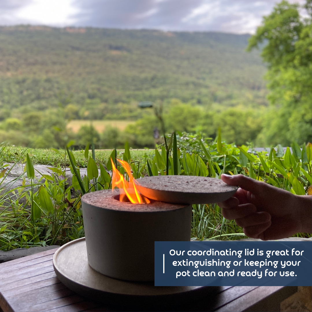 Happy Birthday: Sasquatch fire pot set + greeting card